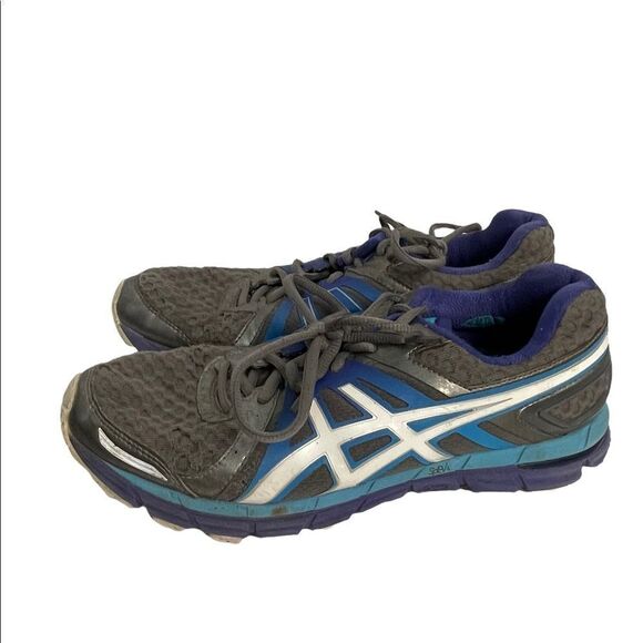 ASICS G Excel 33 2 Running Shoes Gray Blue Size 9 - Picture 4 of 7
